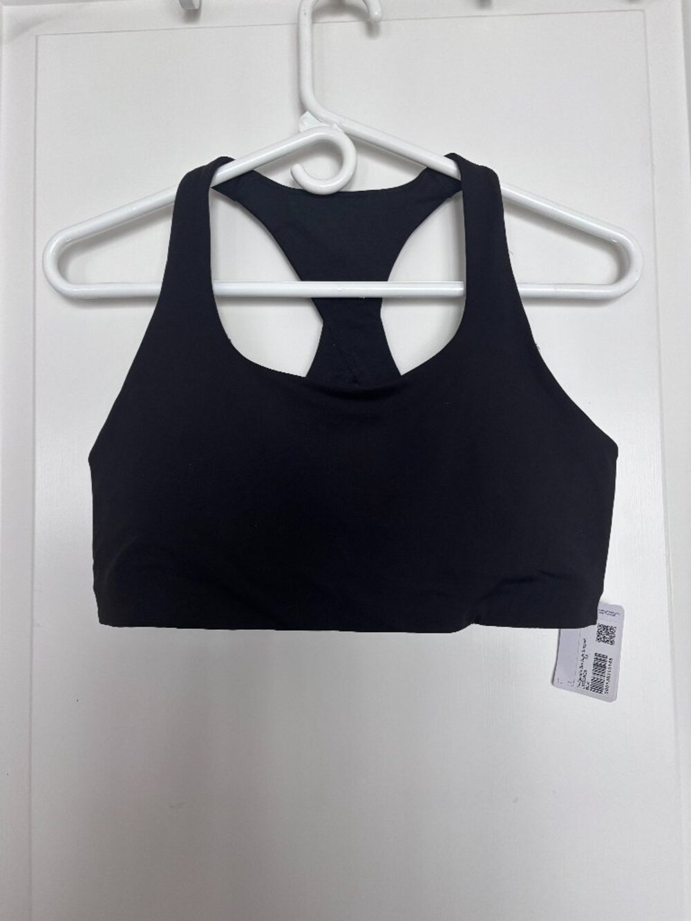 NWT Lululemon Women's Size 10 Black Invigorate Bra High Support